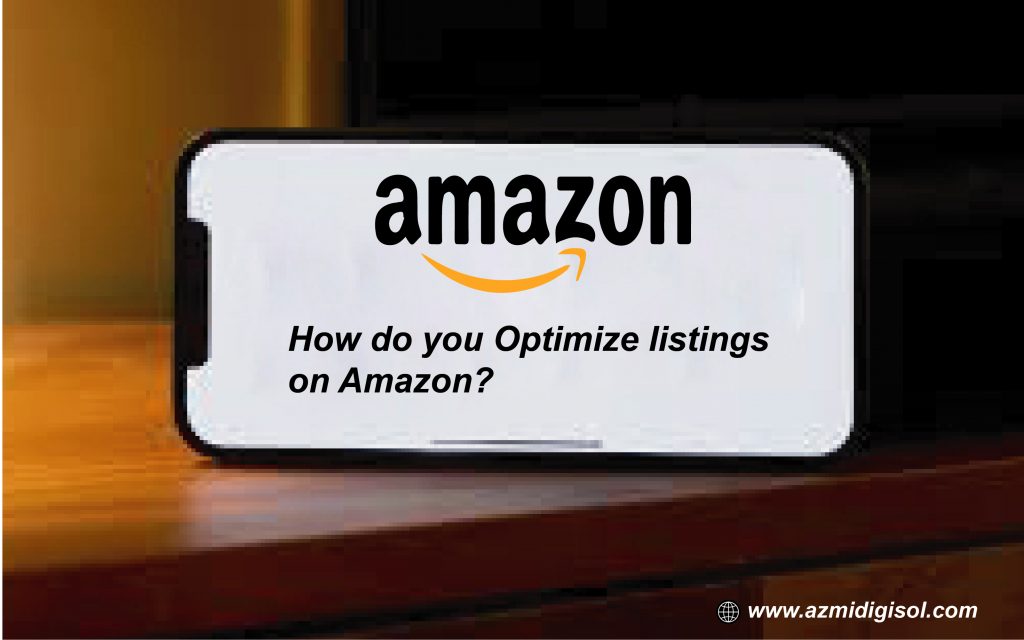 optimize listings on Amazon